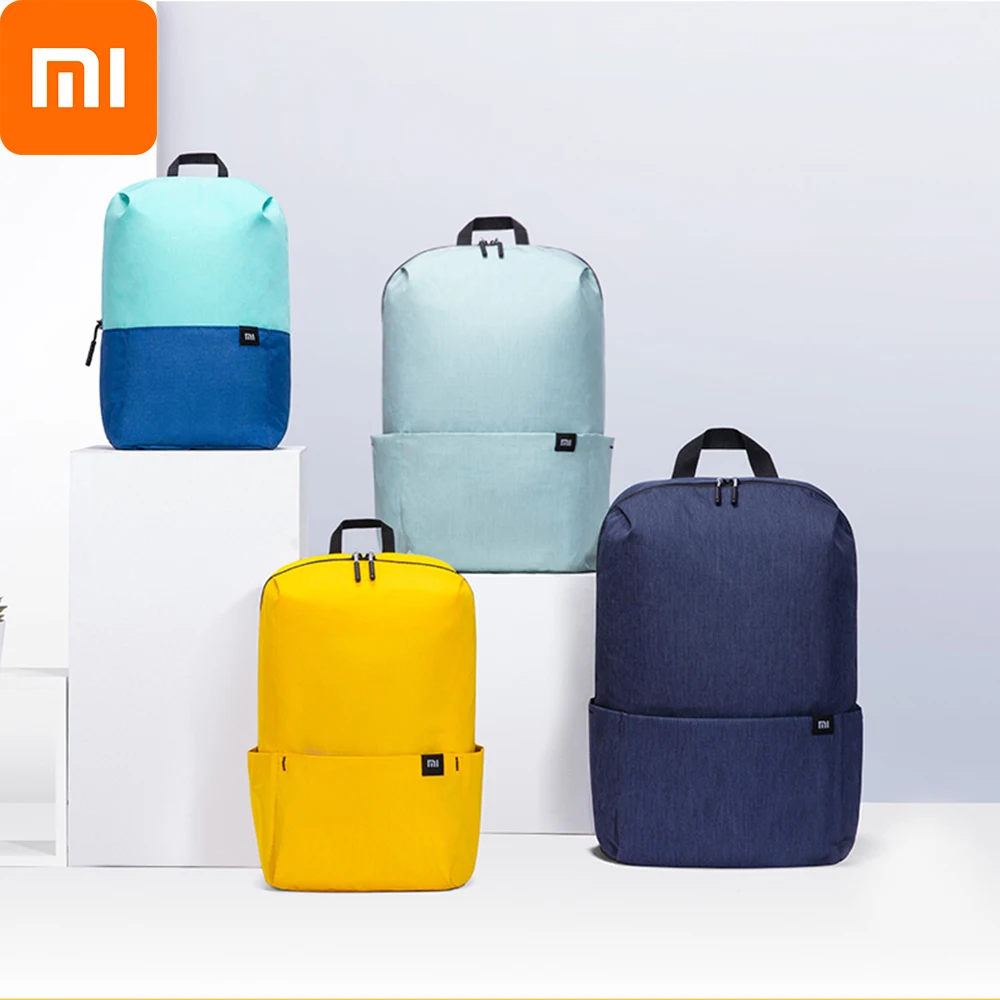 Оригинальный рюкзак Xiaomi Mi объемом 10 л сумка для мужчин и женщин дорожная Сумка