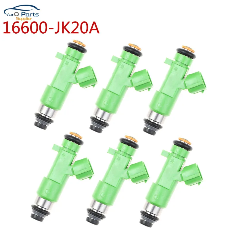 

Топливный инжектор 16600-JK20A для Infiniti EX35 2008 ~ 2012 FX35 2009 ~ 2012 G35 2007 ~ 2008 M35 2009 ~ 2010 3,5 16600JK20A 195500-0940, 6 шт.