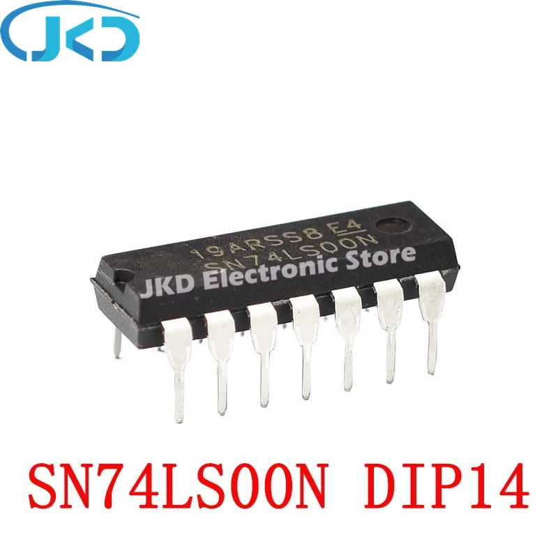 

10 шт. SN74LS00N 74LS00N 74LS00 DIP-14 новая и оригинальная интегральная схема