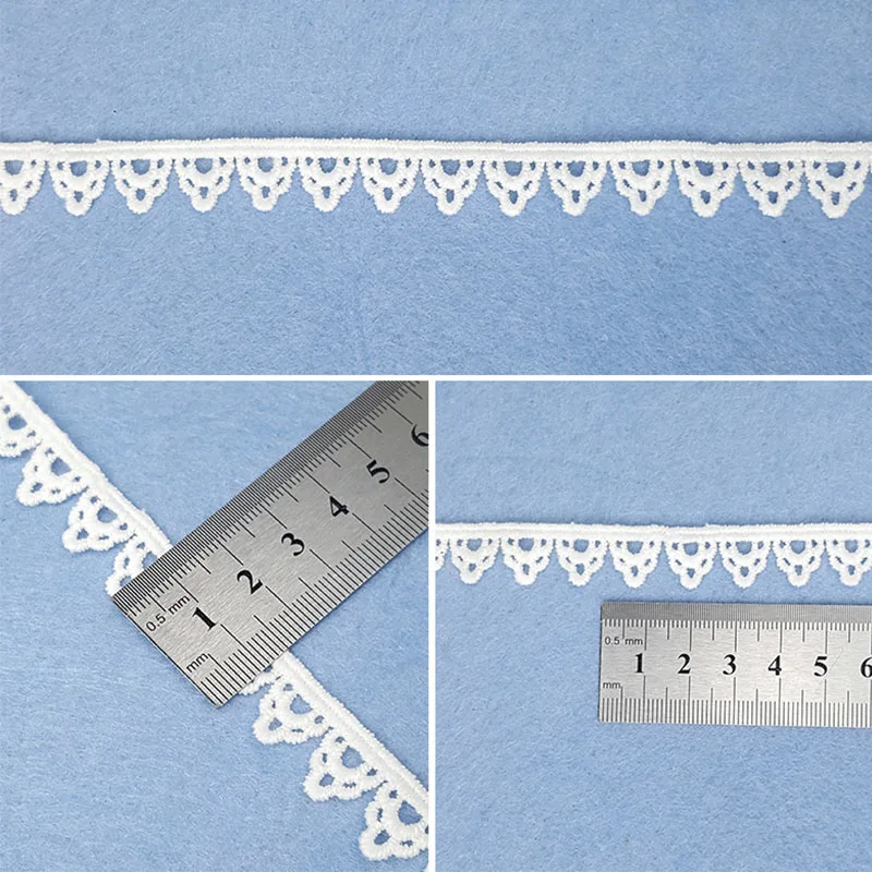 Тканая кружевная отделка DIY швейная занавеска Ремесло Украшение хлопковая