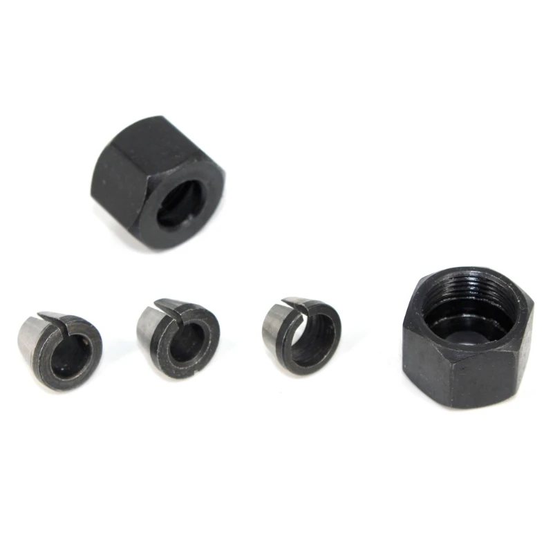 

6mm 6.35mm 8mm Collet Chuck Adapter Engraving Trimming Machine Electric Router High Precision