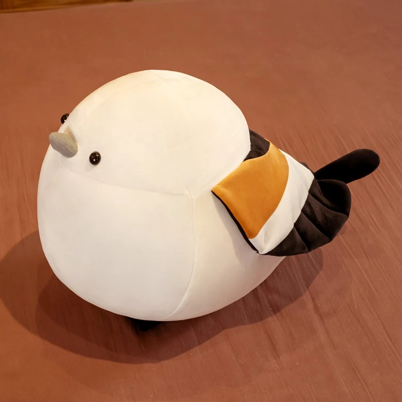 

35cm/50cm Lovely Real Life Sparrow Plush Doll Stuffed Animal Bird Toy Soft Pillow Hug Gift for Girls Boys Adults Indoor Decor