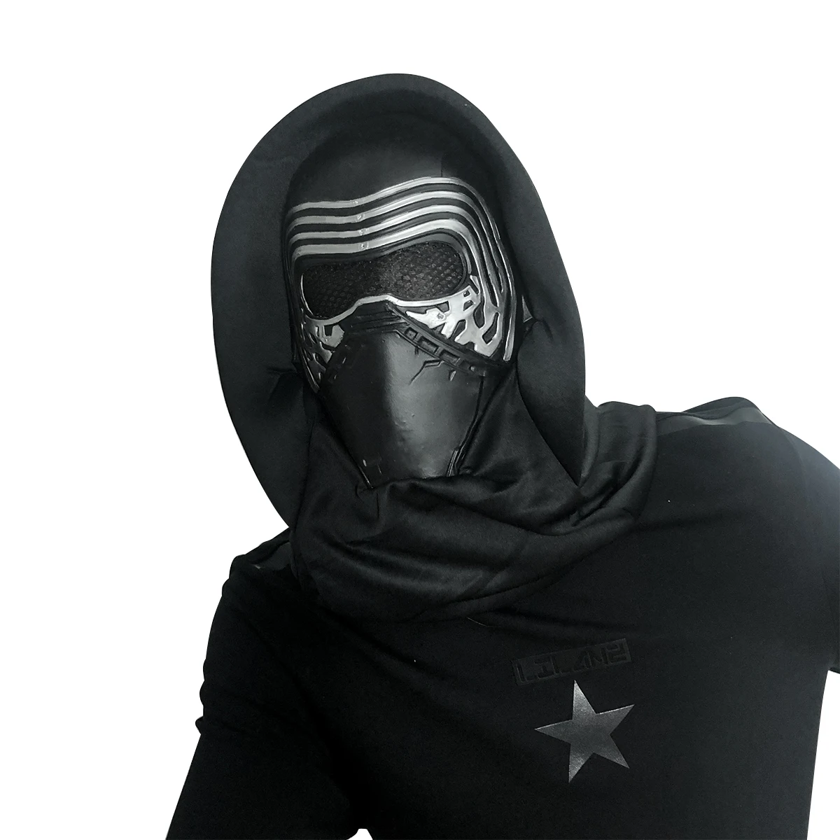 Взрослый Kylo маски ren шлем черная серия Косплэй маска Хэллоуин вечерние маска Опора