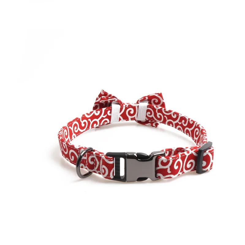 Собачий ошейник в японском стиле рождественские ошейники для кошек с маленьким