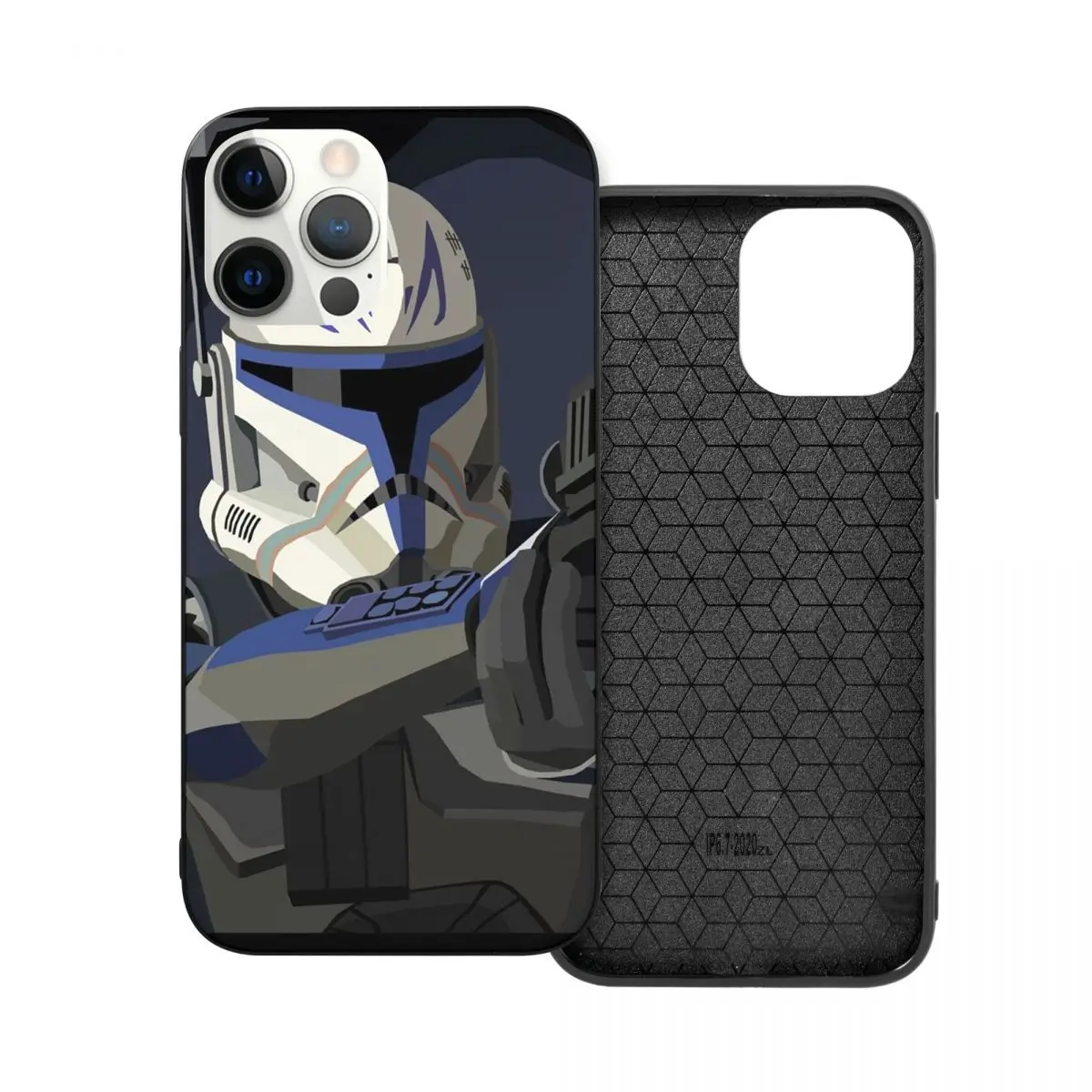 Чехол для телефона Captain Rex из поликарбоната и ТПУ iPhone 13 12 11 Pro Max Mini - купить по