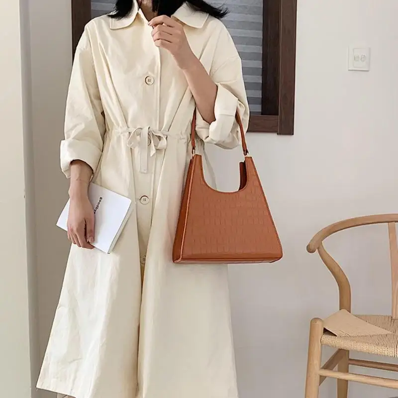 Качественные сумки с каменным узором кожаные через плечо для женщин