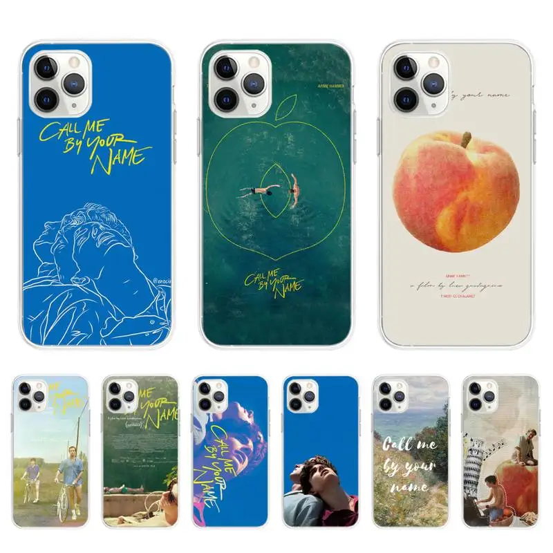 

Call Me by Your Name Phone Case Soft Case for iphone 13 11pro 12pro MAX 8 7 6 6S Plus X XS MAX 5 5S SE XR Fundas Capa