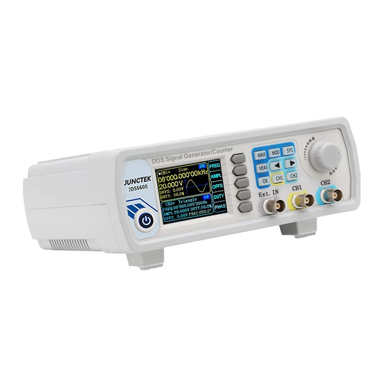 

JUNCTEK JDS6600 high precision multifunctional electronic measuring instruments signal generator for 60MHz with US plug type
