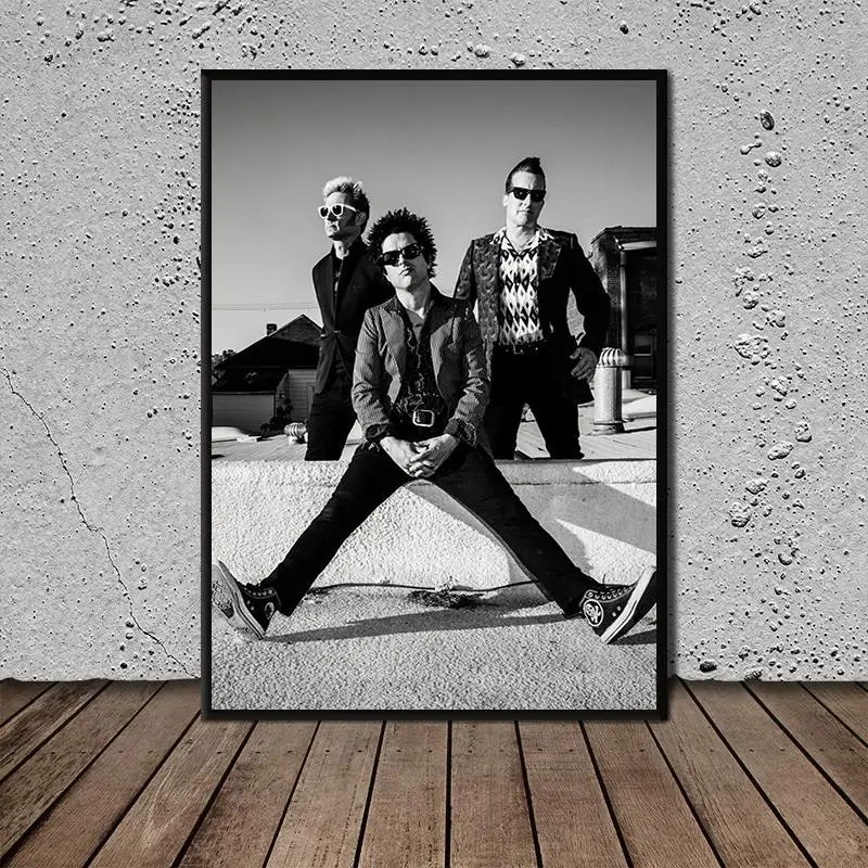 

Modern Art Green Day Print Poster Canvas Painting Picture Home Wall Art Decoration
