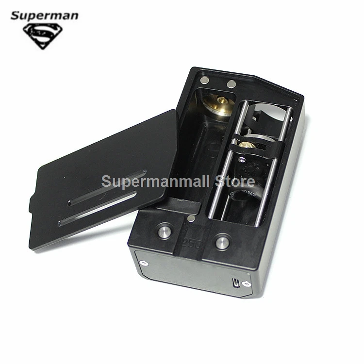 

High quality Sun Box E8 Moonraker 70w mod fit 18650 battery 510 tank USB port for connection with huge Screen E cigarette mod