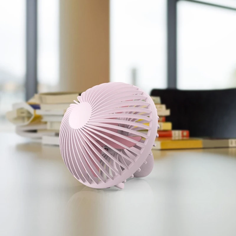 

Creative Mushroom Design Portable Fan Laptop Computer Fans Personal Desk Fan