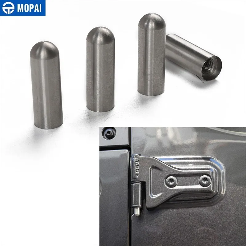 MOPAI Петля двери автомобиля разъем для Jeep Гладиатор JT 2018 + защелка запчасти крышка