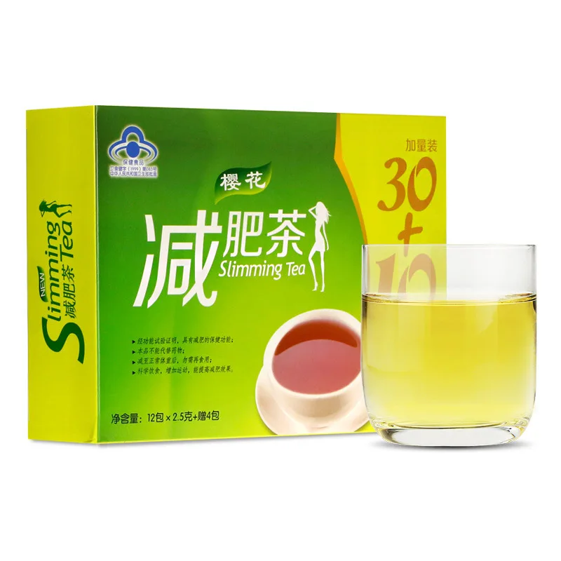 

Weight loss product in 16 bags, fat burning tea, slime, detox tea to lose weight and lose cellulite, natural plants from China