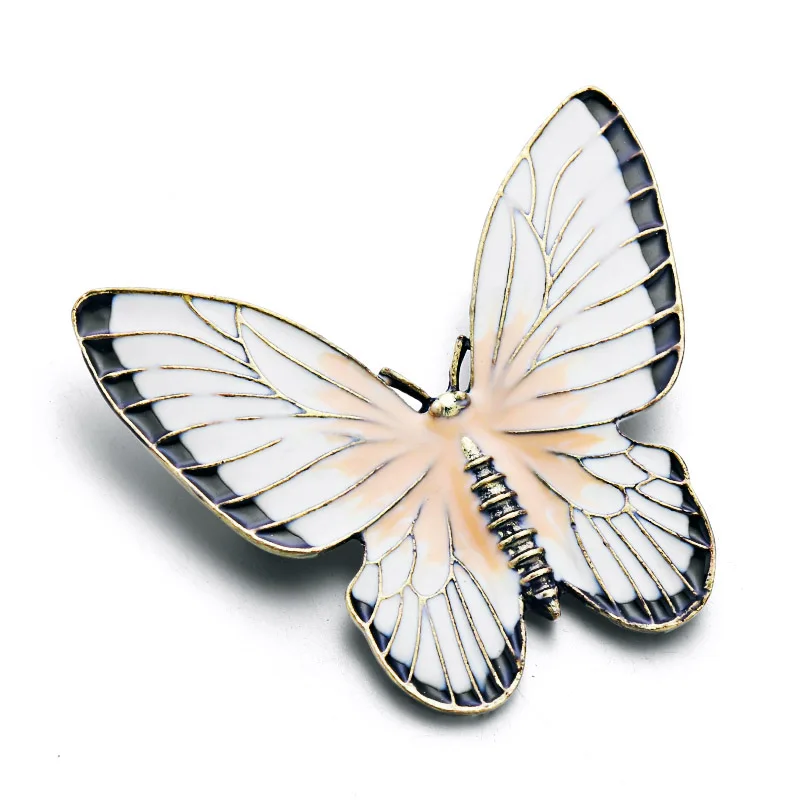 Женская Брошь в виде бабочки с кристаллами|Броши| |