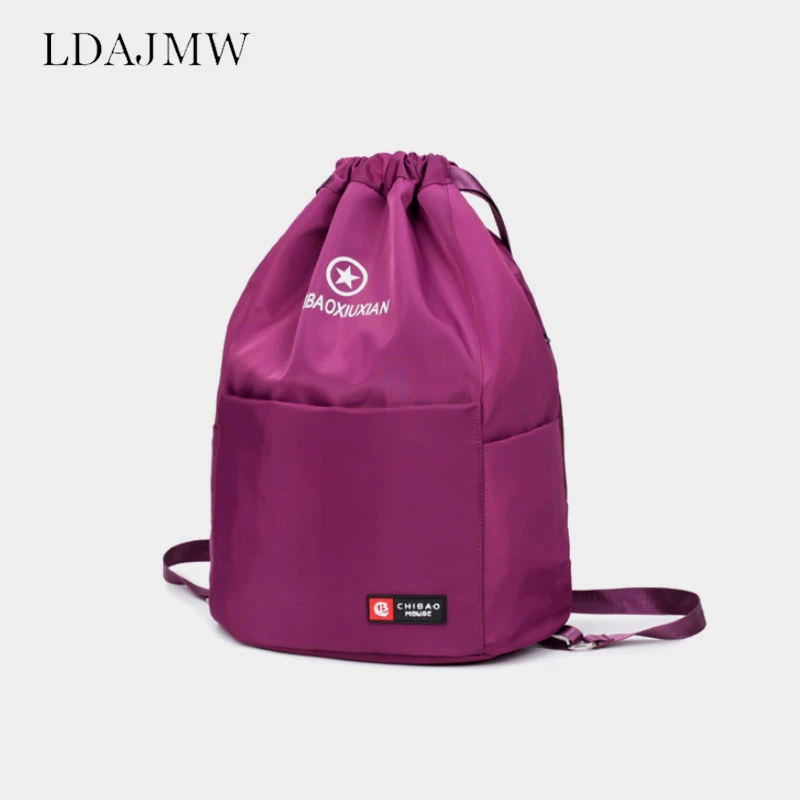 Спортивный водонепроницаемый рюкзак на шнурке вместительная пляжная сумка для