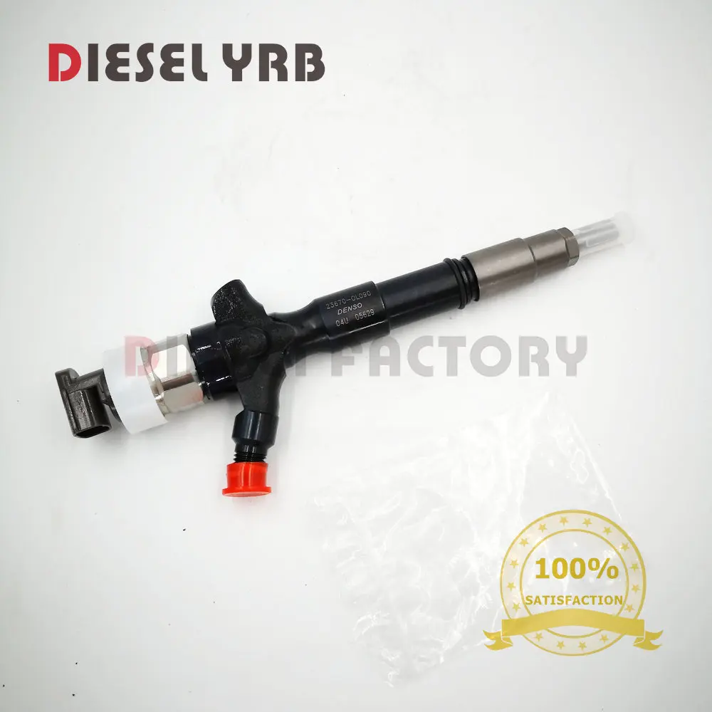 

4 PCS GENUINE BRAND NEW DIESEL INJECTORS 295050-0180 23670-0L090 294050-0521 23670-09350 295050-0520 FOR T0Y0TA 1KD-FTV