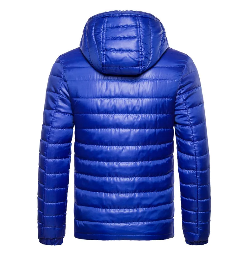 Мужская Повседневная парка с капюшоном зимняя куртка хлопковой подкладкой