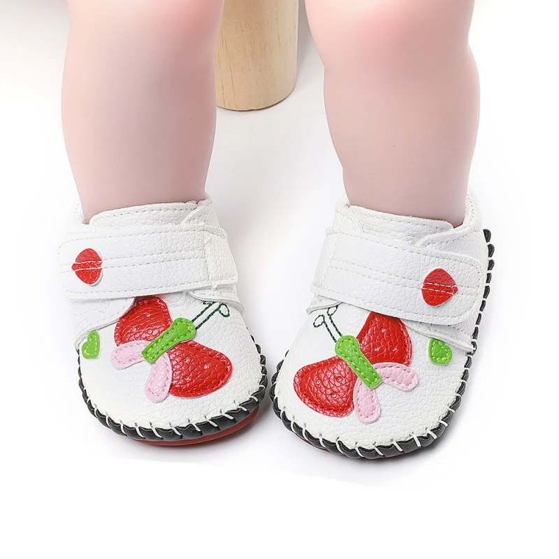 

All Season Fashion Baby Boys Girls Shoes Cartoon Cute PU Soft Bottom Crib Shoes Toddler Non-slip First Walkers Baby Shoes Newly