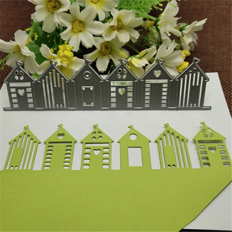 Трафареты Love house для скрапбукинга декоративные штампы ручного тиснения шаблон