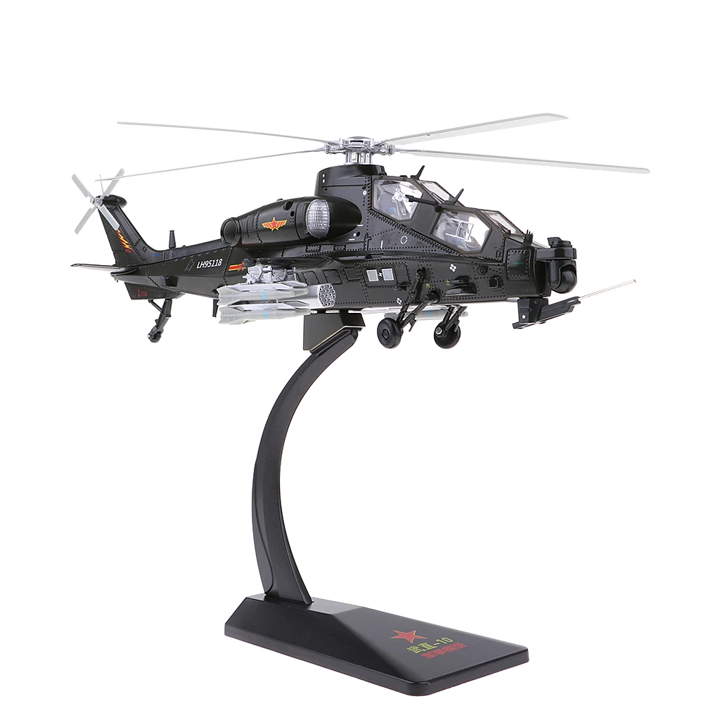 

Chinese CAIC Z-10 Helicopter 1:48 Scale Diecast Aircraft Display Model with