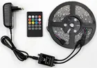Музыкальный контроллер luces Светодиодная лента 12 в RGB светильник 5050 комплект водонепроницаемый свет s 5 м 10 м 15 м лампа 30 светодиодовм 5 мрулон неоновая лампа