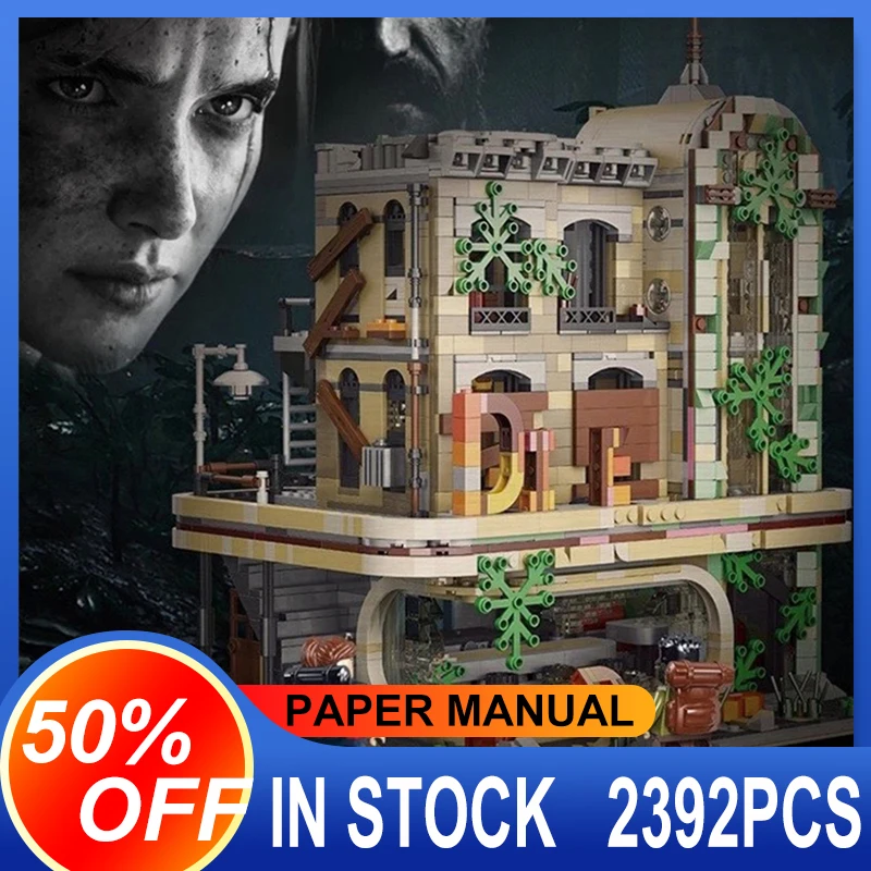 

LepinBlocks K125 Downtown Restaurant Apocalypse Version Modular MOC-40173 Building Blocks Bricks Educational Toy Children Gift