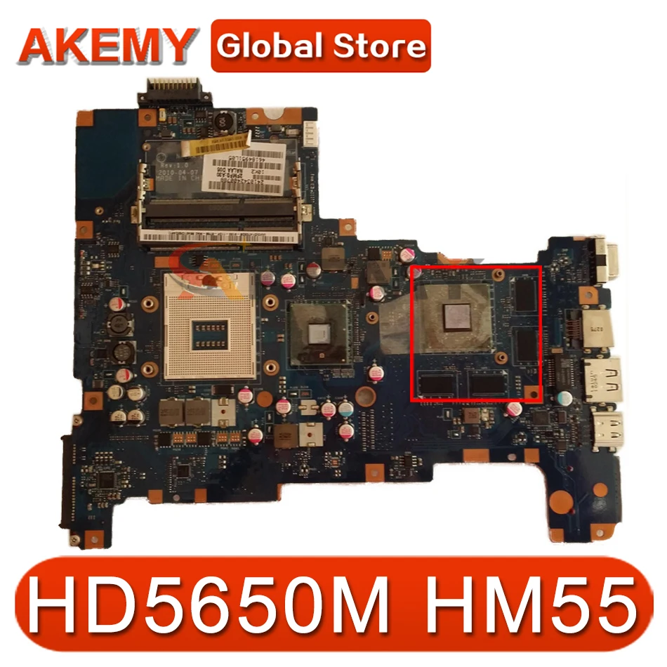 

AKEMY NALAA LA-6042P For toshiba satellite L670 K000103790 laptop motherboard HD5650M HM55 DDR3