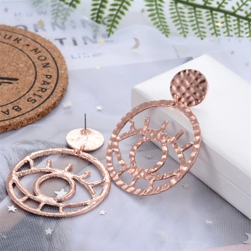 Серьги капли ZYZQ Fancy Hyperbole с креативным дизайном в виде глаза дьявола супер сюрприз