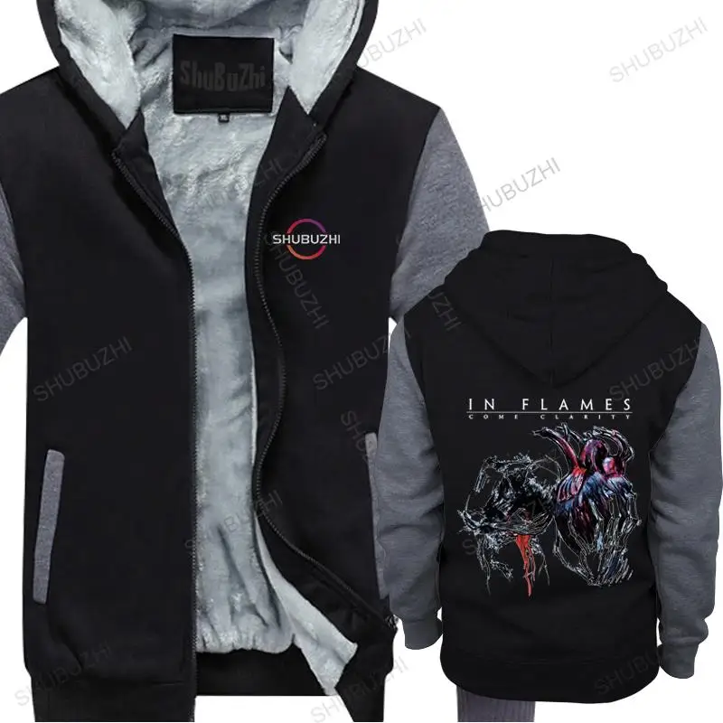 

In Flames Venire Chiarezza Frontale Uomini & Delle Donne di stile di modo creativo thick hoodie sweatshirt winter Personalizzata