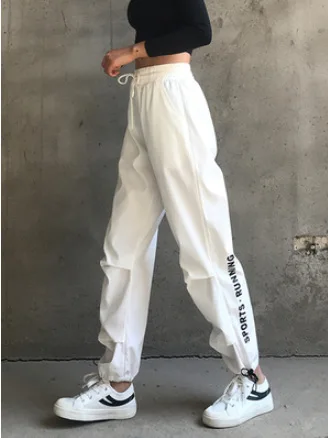 

Fast printed hip-hop overalls, loose sports trousers, quick-drying running, high-waisted yoga pants