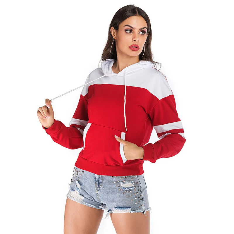 KALENMOS Женские повседневные осенние зимние толстовки кофты с капюшоном женский