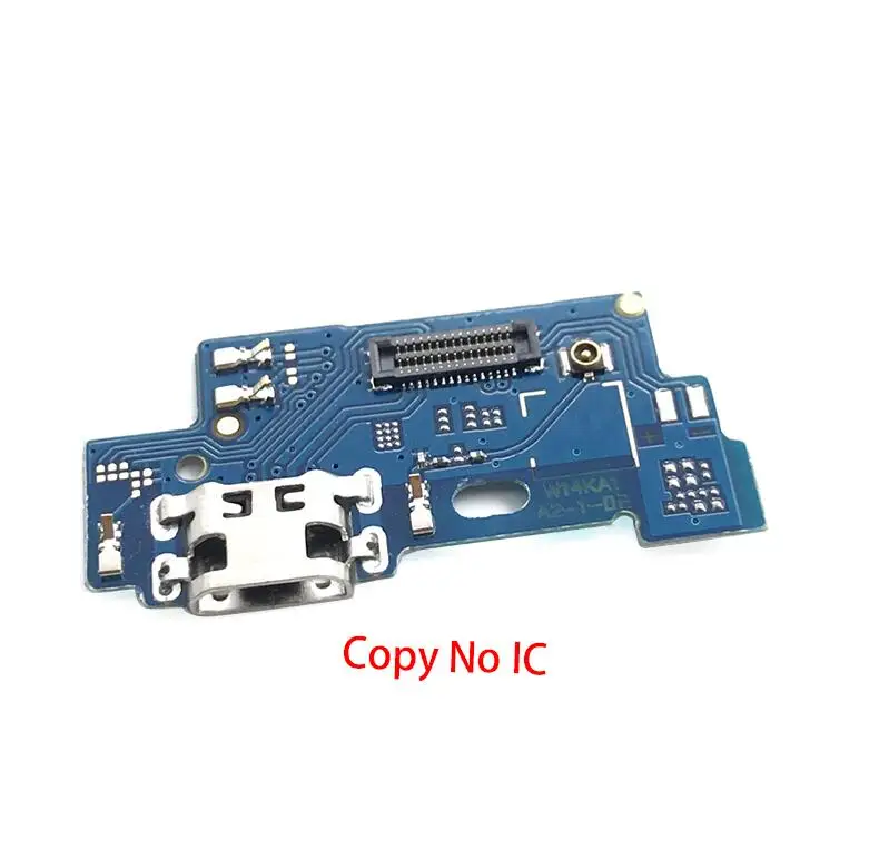 Copy No IC USB зарядное устройство Порт док разъем с микрофонный гибкий кабель плата для Asus Zenfone MAX M1 ZB555KL запасные части - Цвет: Copy No IC