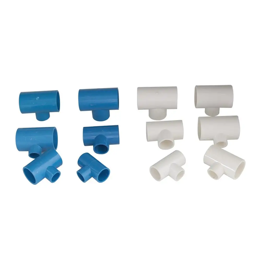 20/25/32/40mm PVC Reducing Tee Connector Garden Water Connectors Coupling Pipe Reducer Adapter 3 Pcs | Дом и сад