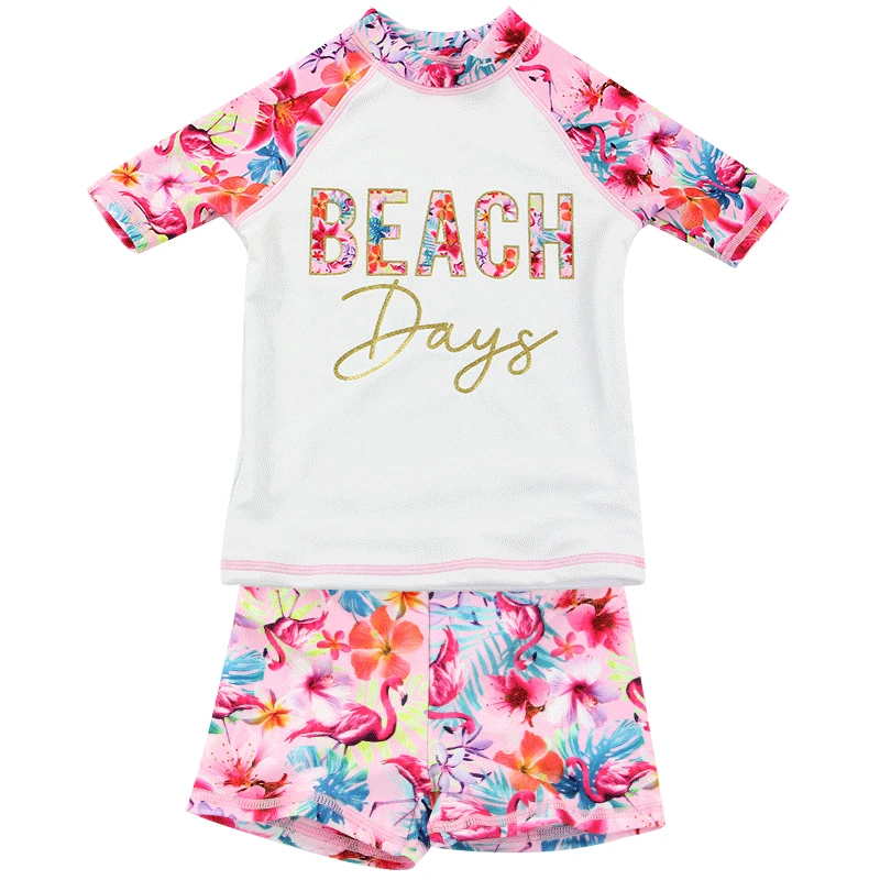 Высококачественный купальник JULY SAND из двух предметов для девочек детский