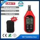 UNI-T мини-измеритель температуры и влажности серии UT333, высокоточный Термометр-Гигрометр с цифровым ЖК-дисплеем, тестер окружающей среды