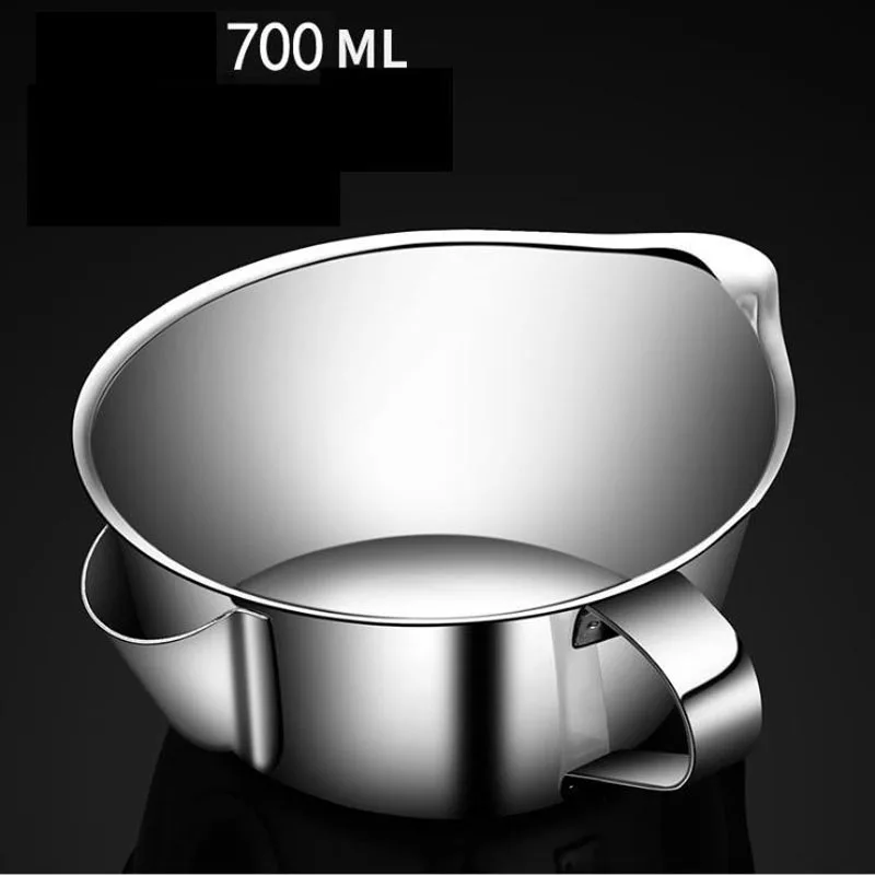 700ml 250/500/700 мл многоразового использования с подливкой масло суп картофель фри корзинный фильтр сепаратора жировой фильтр чашу дома Кухня CookingTools - Цвет: 700ml