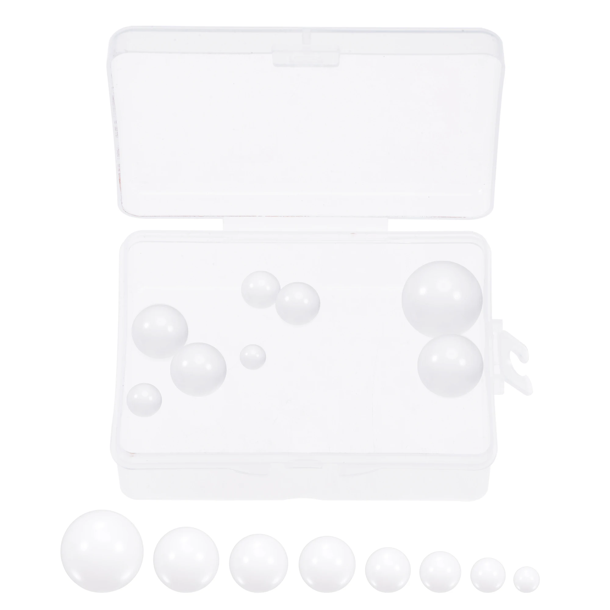 

Uxcell 8 шт 8 Размер шариков подшипника ассортимент POM 1/4 "5/16" 3/8 "7/16" 1/2 "9/16" 5/8 "3/4" с коробкой для хранения