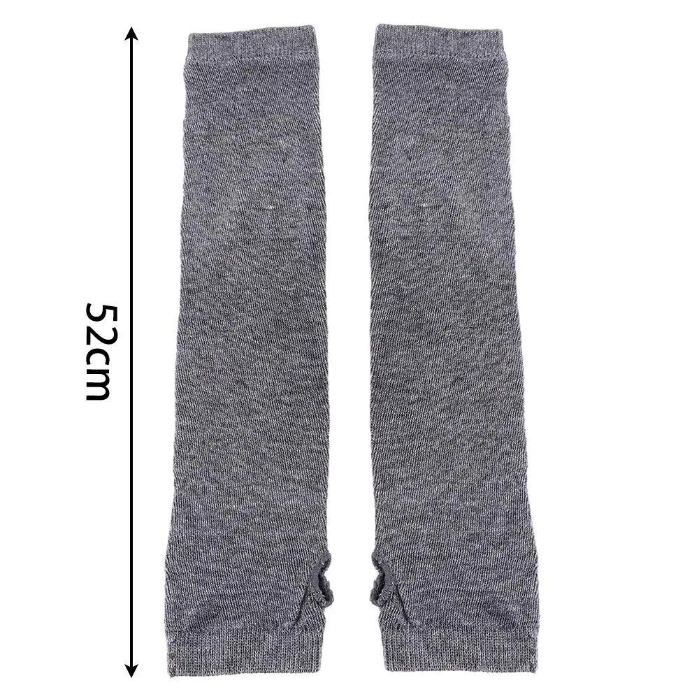 Варежки вязаные без пальцев унисекс Осень-зима |