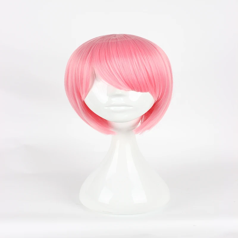 Парик для косплея из аниме Re Zero с рисунком Кара хаджимеру исай сейкатсу Rem Ram парик