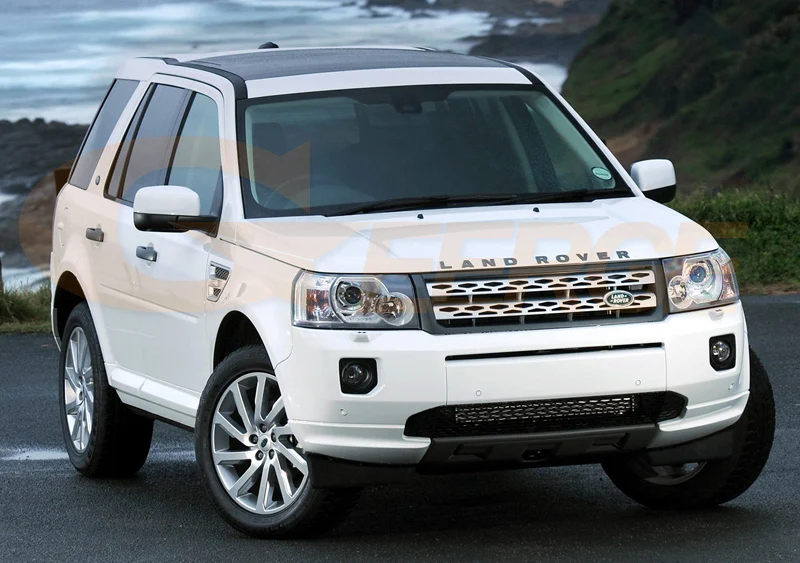 Отличные CCFL ангельские глазки набор halo Кольца для Land Rover Freelander 2 пред facelift 2006 2007 2008