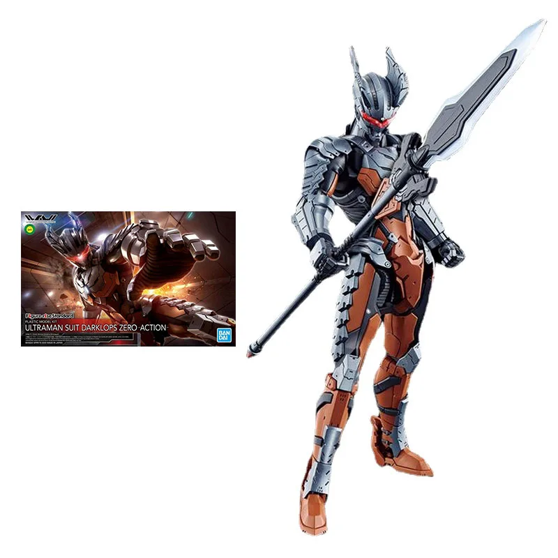 

Bandai Ultraman Figure Rise Standard Ultraman Darklops Zero Genuine Assembly Model Ornaments Action Toy Figure Toys for Children