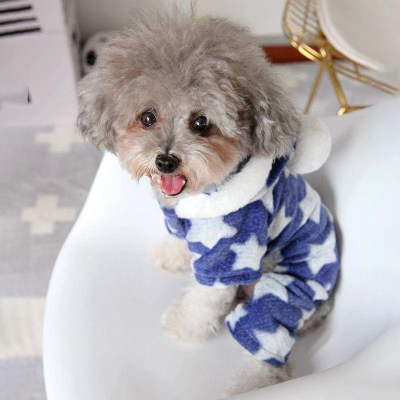 Зимняя одежда для собак пижамы с принтом Звездные войны домашние комплекты