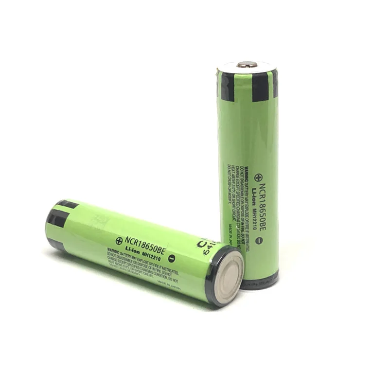 4pcs/lot Panasonic NCR18650BE 3200mah 18650 3.7V High Drain Rechargeable Battery Lithium Batteries Cell with PCB Protection | Электроника