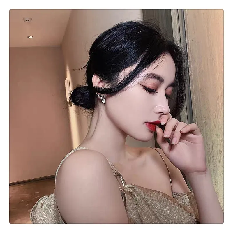 Новинка 2021 серьги с крыльями ангела индивидуальные простые темпераментные