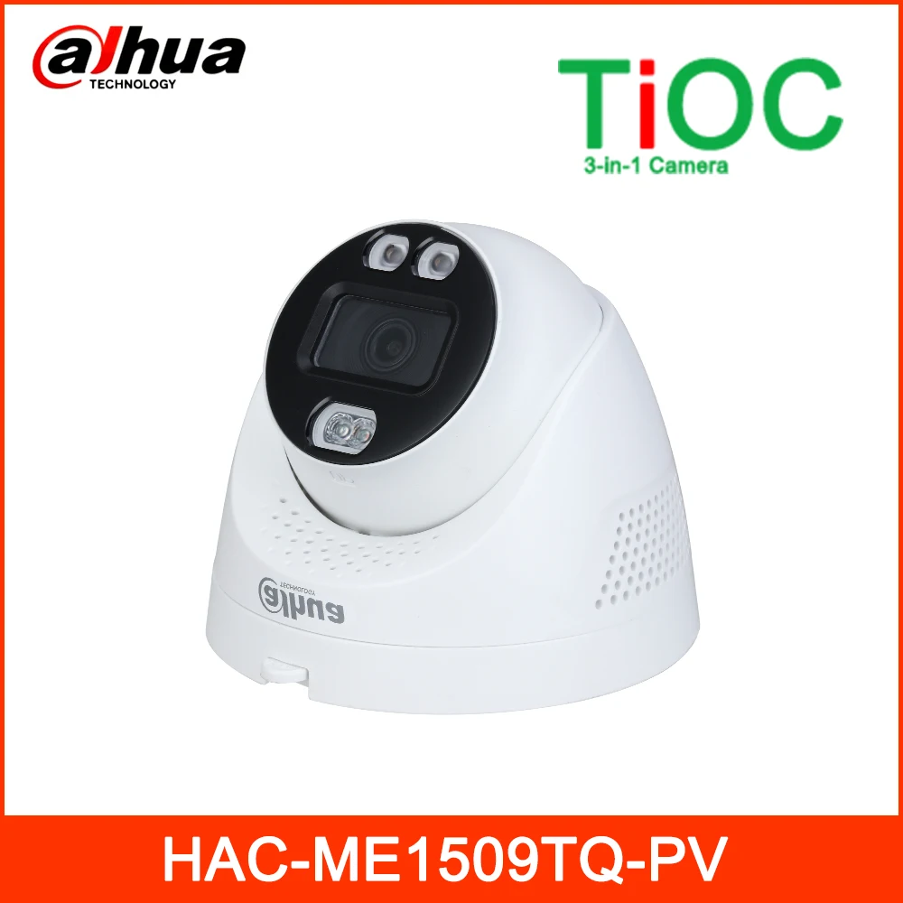 

Dahua аналоговая камера HAC-ME1509TQ-PV 5MP HDCVI полноцветная активная сдерживающая камера с фиксированным глазным яблоком камера безопасности