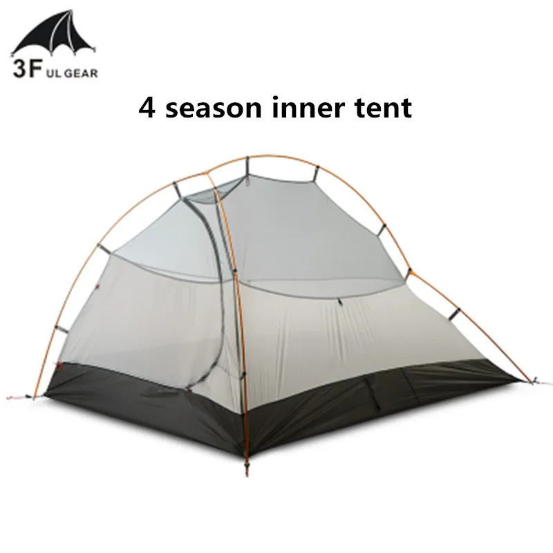 3F UL GEAR 2 Man Ultralight 15D палатка для улицы водонепроницаемая 5000 мм кемпинга отдельно