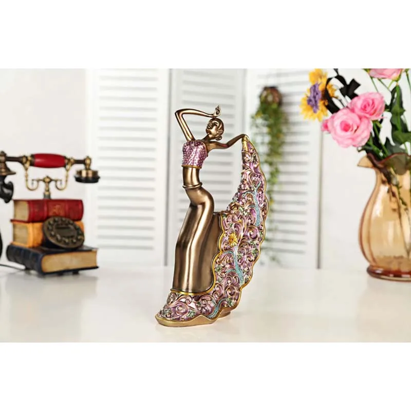 Декоративное украшение для танцора из смолы Современное креативное дома ремесла