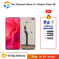 ori aaa display for huawei nova 4 lcd touch screen digitizer assembly for huawei honor view 20 lcd screen