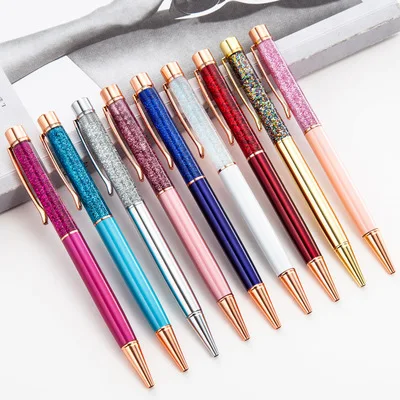 

Luxury Glitter Crystal Rhinestone Ballpoint Pen Gel Pen Office School Stationery