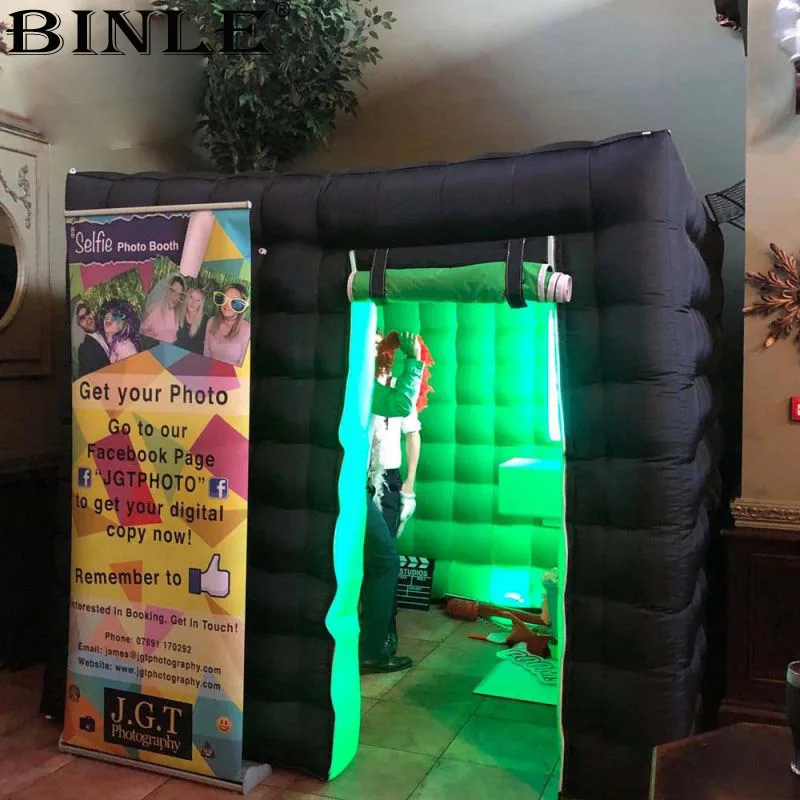 Надувной домик белого цвета светодиодный светодиодной подсветкой | Игрушки и